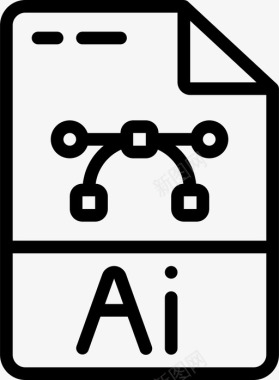 AI免抠AI平面75线性图标图标