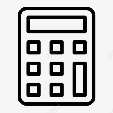 计算器计算器教育数学图标图标