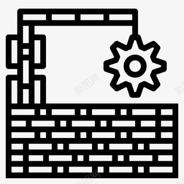 桥梁基础设施桥梁道路图标图标