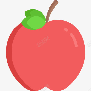 苹果营养4扁平图标图标