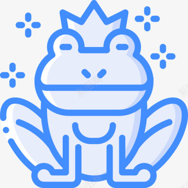 青蛙公主4蓝色图标图标