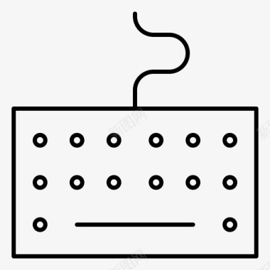 键盘教学硬件键盘类型图标图标