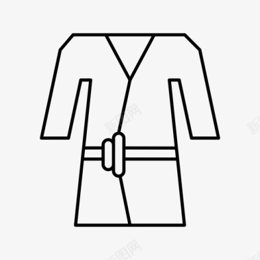 韩国拳击服空手道gi空手道制服图标图标
