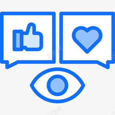 比如大数据69蓝色图标图标