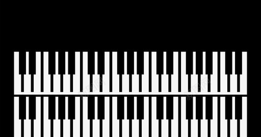 钢琴海报设计钢琴乐器键盘图标图标