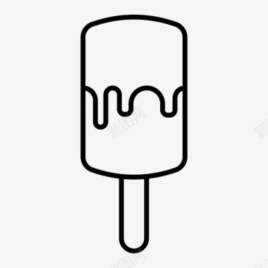 甜品冰淇淋冰激凌美味图标图标