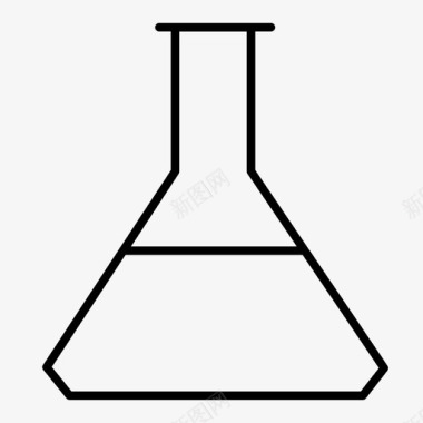 其他生物瓶子实验室生物学化学图标图标