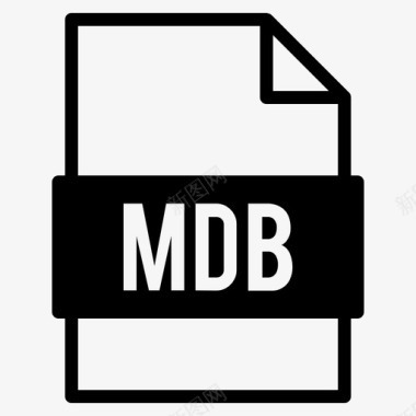 solidmdb文件文档扩展名图标图标