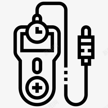 照相机摄影图遥控器照相机摄影师图标图标