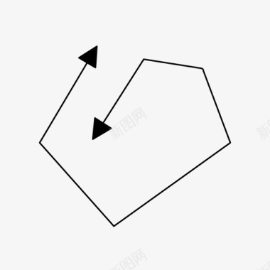 卡通循环箭头箭头方向循环图标图标