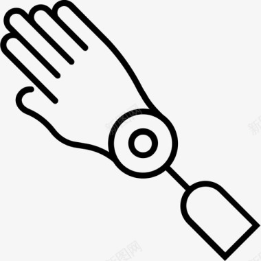 大脑数字科技仿生大脑数字图标图标