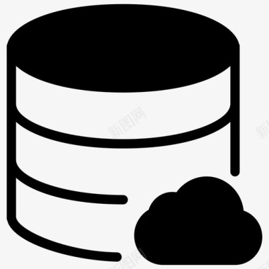 百度云服务器云数据库在线数据库服务器数据库图标图标