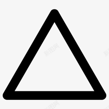 三角形几何体棱锥体图标图标