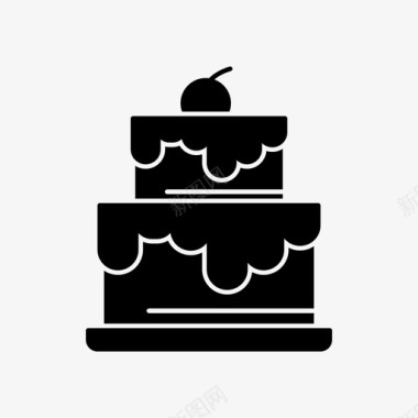 生日快乐生日快乐蛋糕周年纪念生日蛋糕图标图标