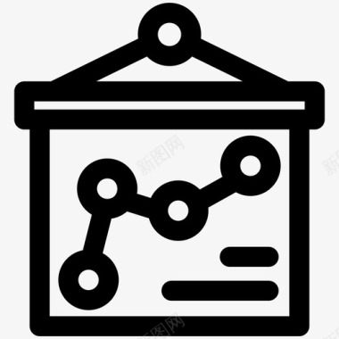 战略合作伙伴数字战略业务内容图标图标