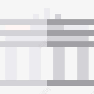 德国凯撒德国勃兰登堡门10号平房图标图标