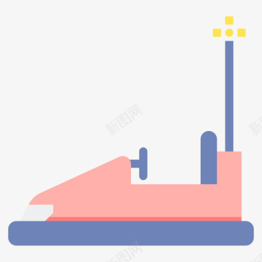 主题优惠券碰碰车主题公园2平房图标图标