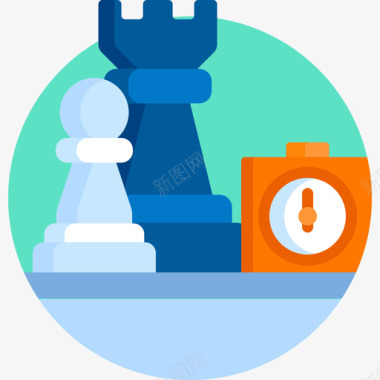 运动国际象棋运动105平局图标图标