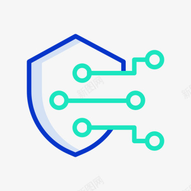 H5网站设计技术网站服务器和主机5轮廓颜色图标图标