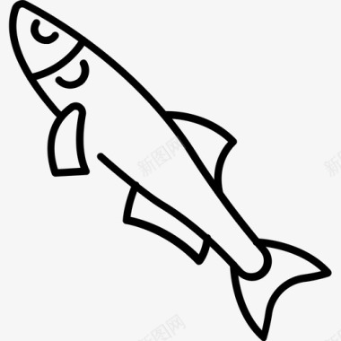 小鱼鱼食物图标图标