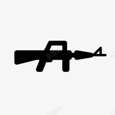 机枪步枪汤米枪图标图标