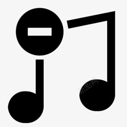 娱乐播放中2从播放列表中删除音乐声音图标高清图片