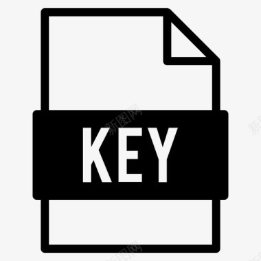 密钥文件密钥文件文件扩展名图标图标