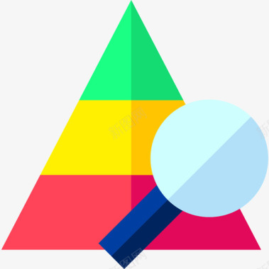 健康饮食金字塔金字塔营销140扁平图标图标