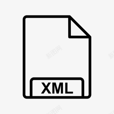 文件页面xml文档文件图标图标