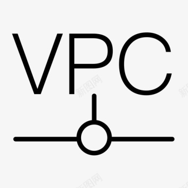 1比0vpc网络1图标