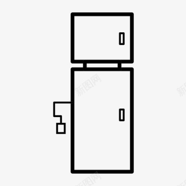 冰箱特价冰箱电器家具图标图标