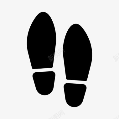 行走老鼠鞋印脚脚印图标图标