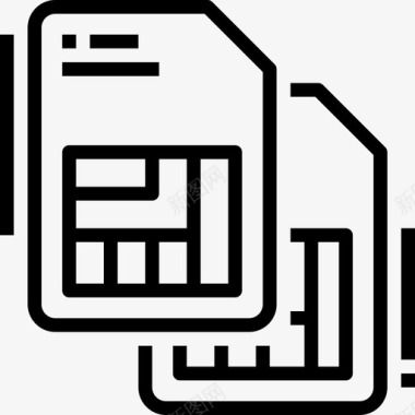 种植技术1图标双重移动技术1线性图标图标
