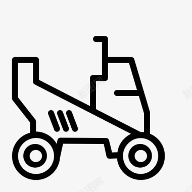 公共交通标识摩托车公共交通交通图标图标