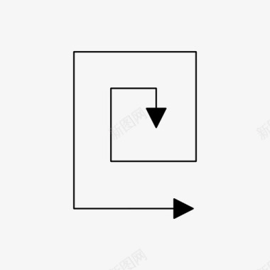 卡通循环箭头箭头方向循环图标图标