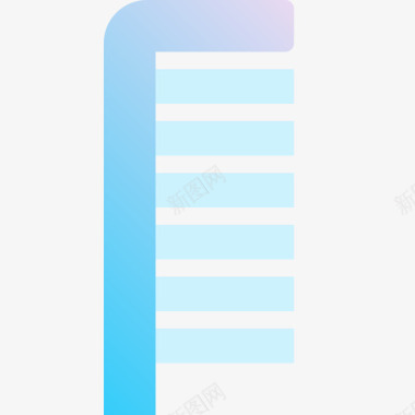 理发梳子梳子理发师8蓝色图标图标
