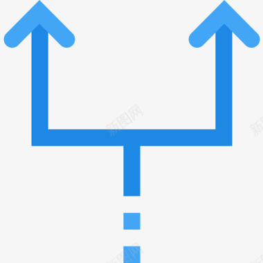 分水岭导航29平坦图标图标