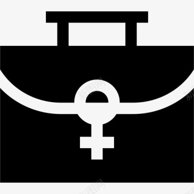 公文包妇女节16装满图标图标