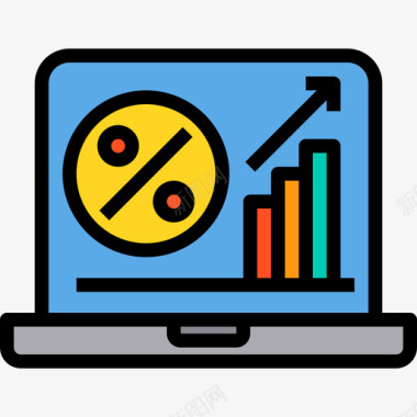 淘宝折扣分析折扣7线性颜色图标图标