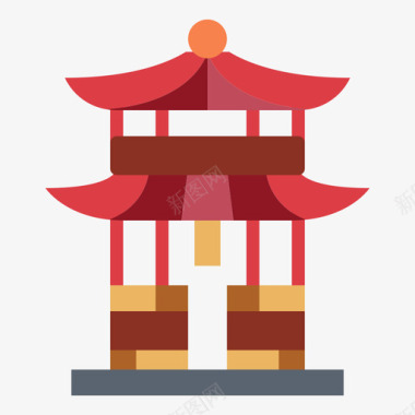 书香中国神龛中国37号平坦图标图标