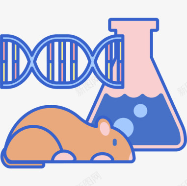 科学小实验实验科学102线性颜色图标图标