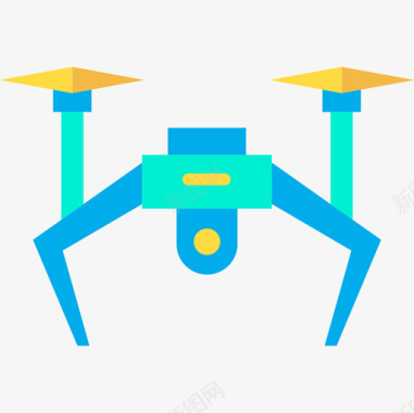 150无人机运输150扁平图标图标