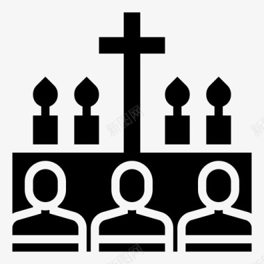 祝福教会祝福基督图标图标