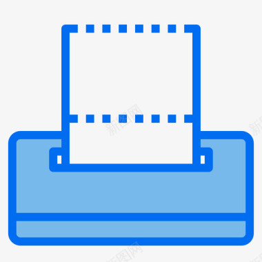 纸巾清洁107蓝色图标图标
