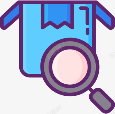 检验合格检验物流77线颜色图标图标