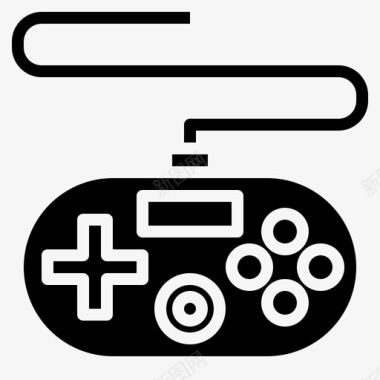 扁平化游戏机游戏机电子小组图标图标