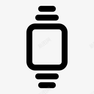 智能手表苹果手表可穿戴图标图标