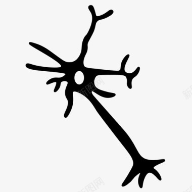 生物学神经元轴突生物学图标图标