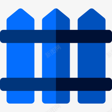 工地安全围栏围栏防护安全8平坦图标图标