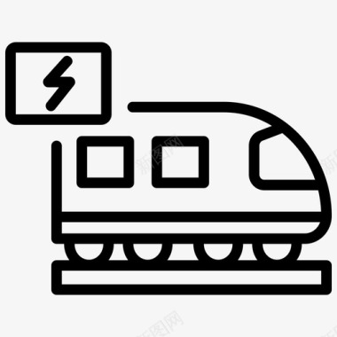公交地铁标识支付账单地铁列车支付地铁图标图标